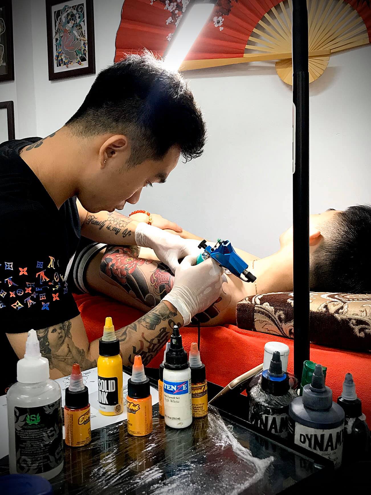 Sĩ Điều Tattoo ảnh 3