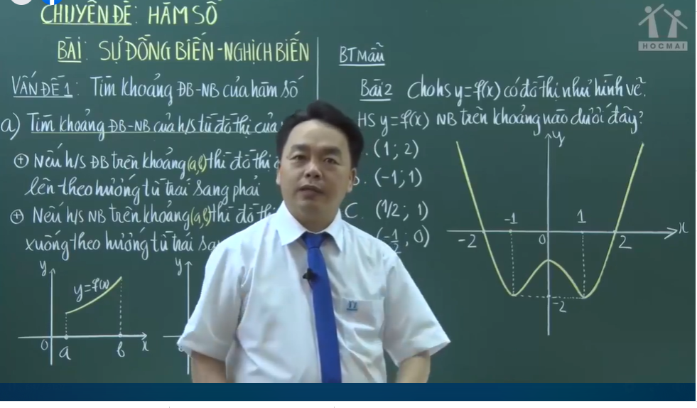 Lớp luyện thi Toán đại học - THPT quốc gia uy tín và chất lượng nhất Hà Nội