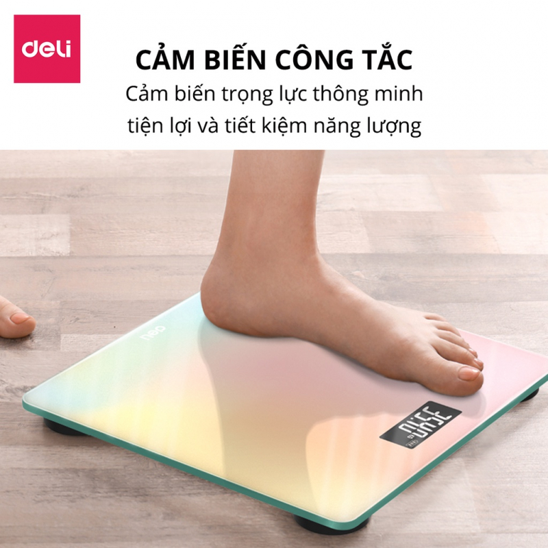 Cân điện tử sức khỏe Deli ảnh 1