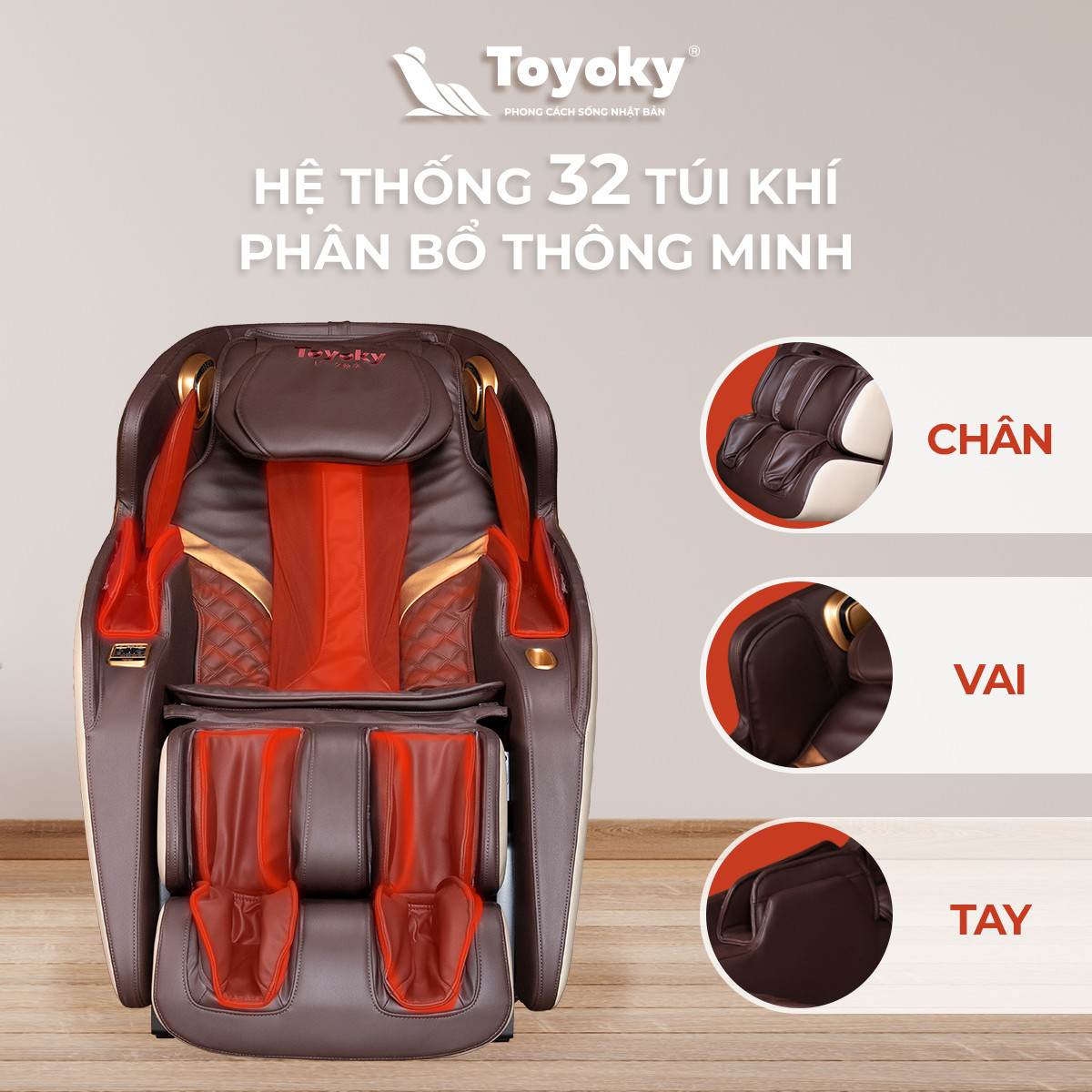 Ghế massage Toyoky Hải Phòng ảnh 2