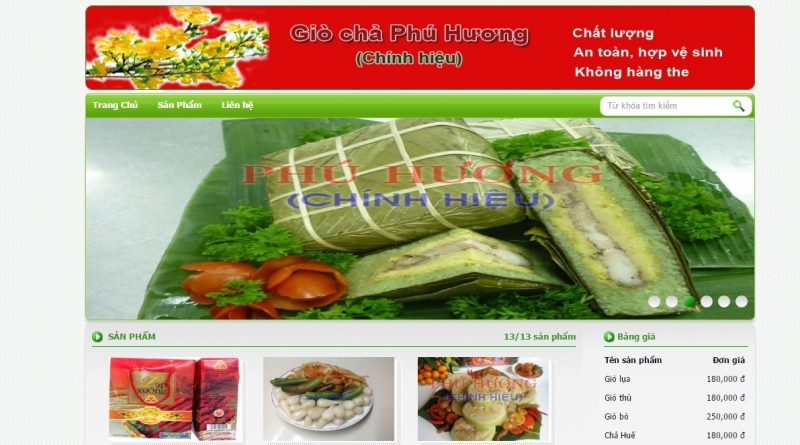 Giò chả Phú Hương ảnh 1