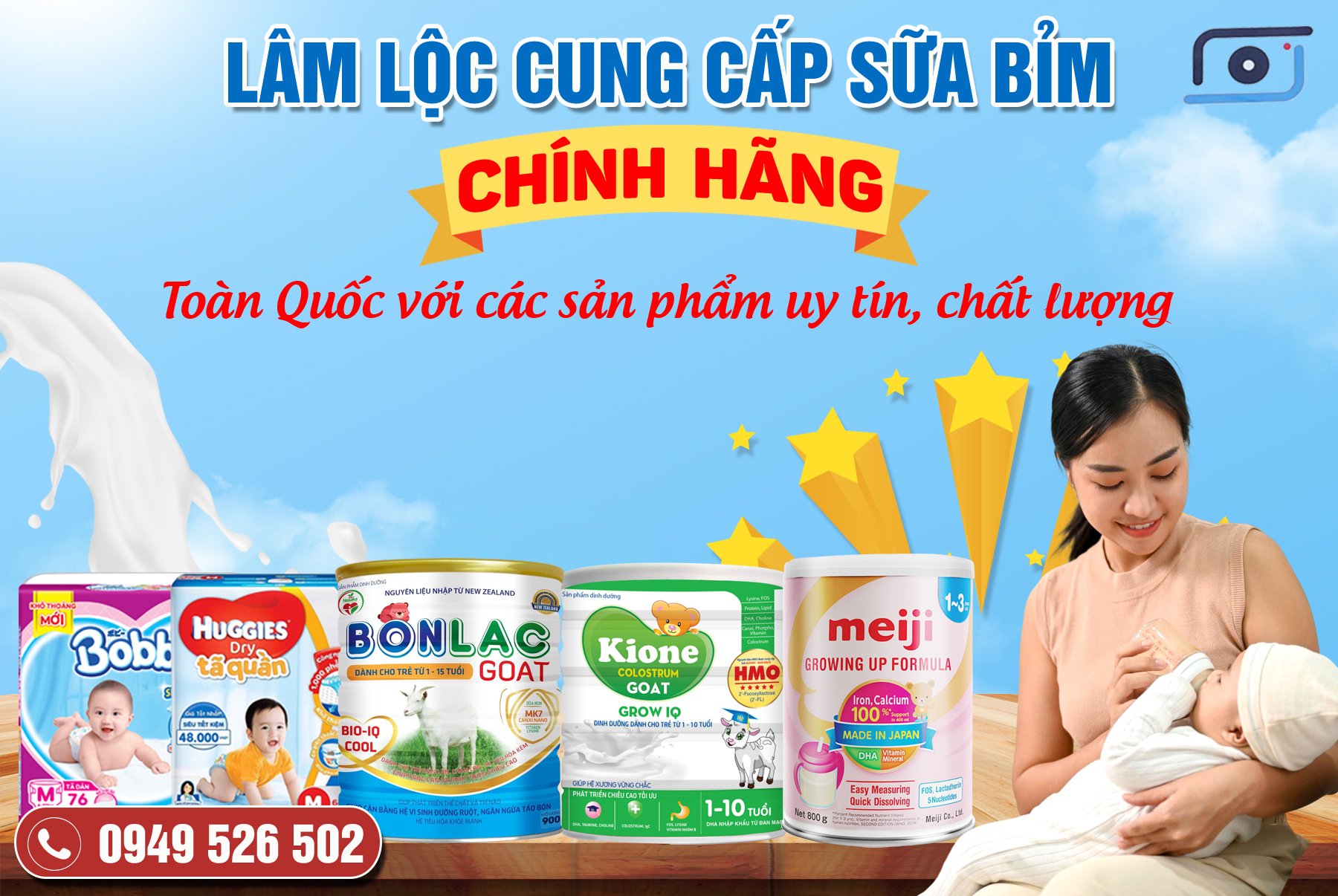 Hệ Thống Sữa_Bỉm Lâm Lộc ảnh 1