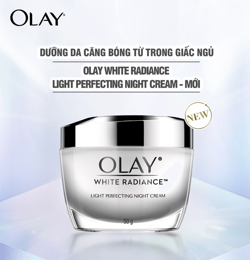 Kem dưỡng trắng da ban đêm Olay White Radiance Light Perfecting Night Cream ảnh 1