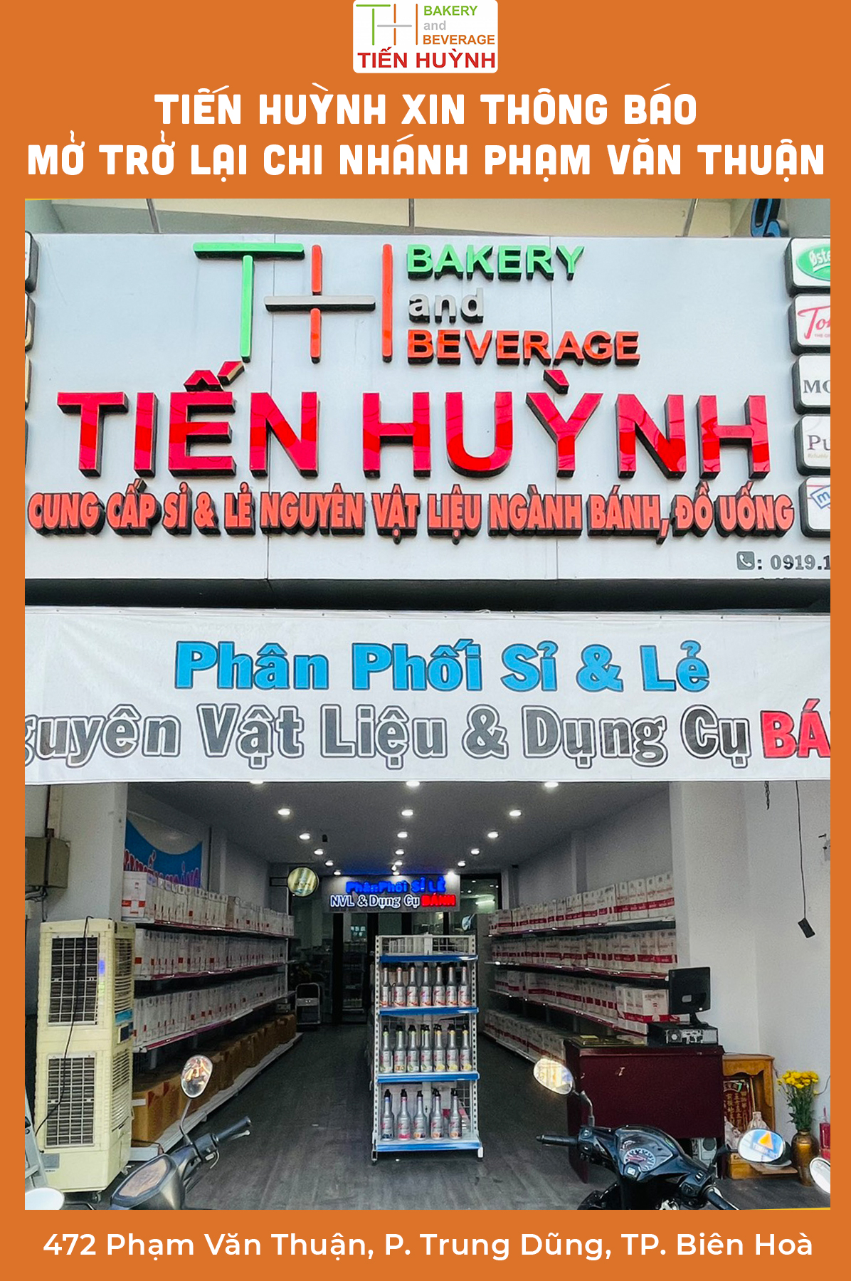 Nguyên liệu pha chế và làm bánh Tiến Huỳnh ảnh 1