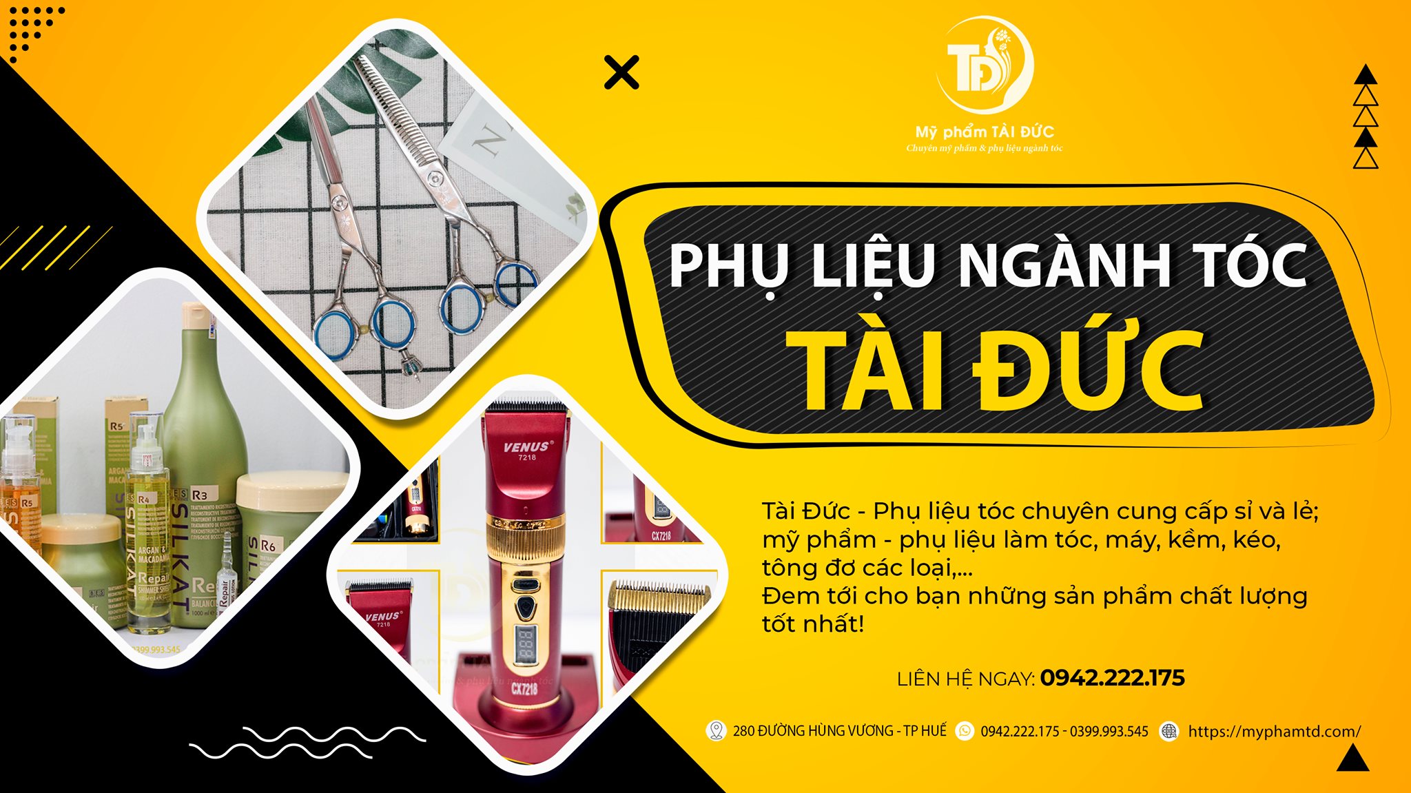 Phụ liệu ngành tóc Tài Đức ảnh 1