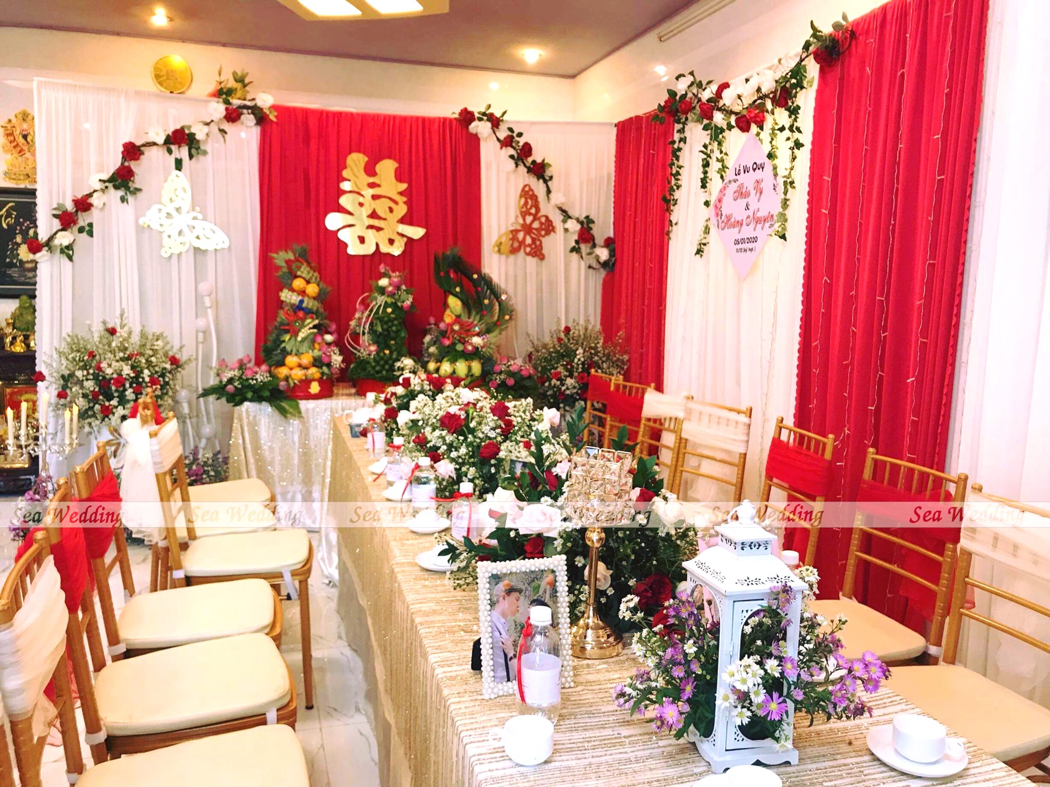 Trang Trí Tiệc Cưới Sea Wedding ảnh 1