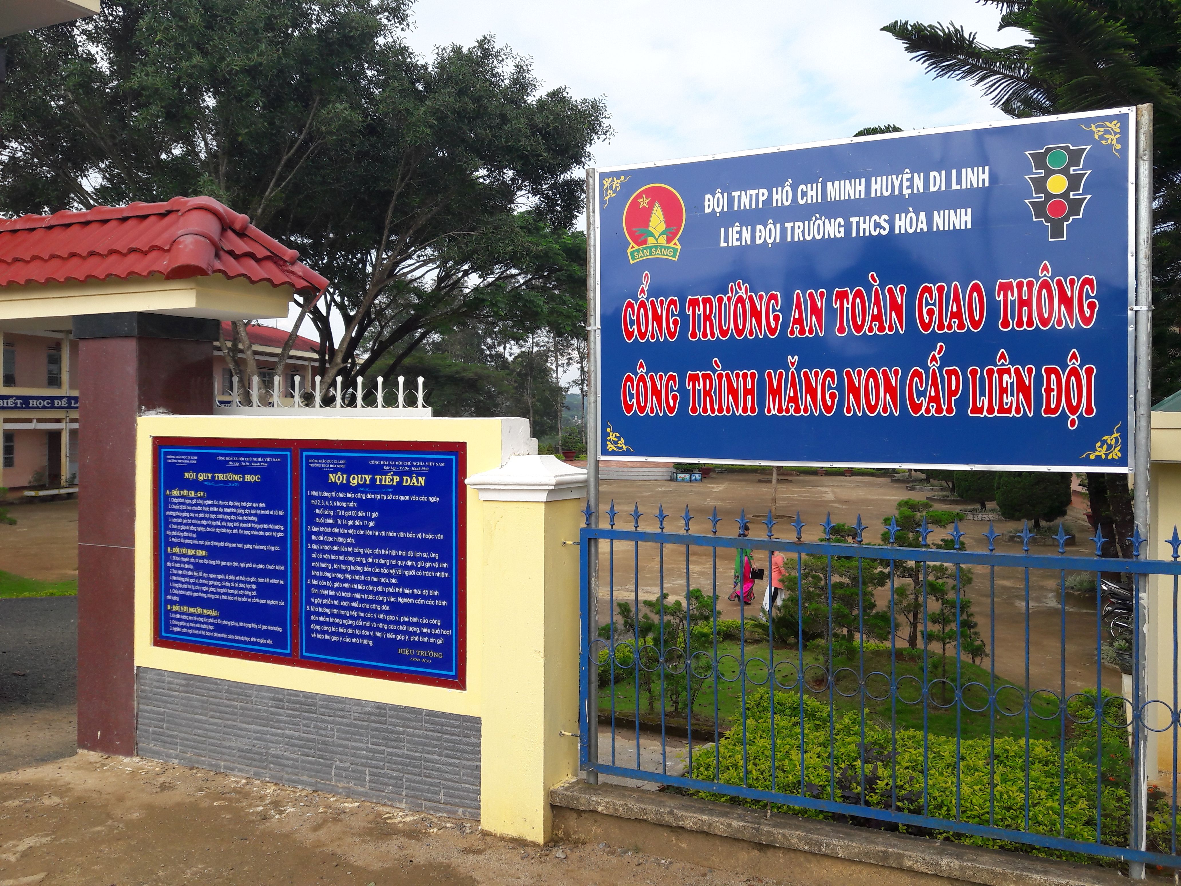 Trường THCS Hòa Ninh ảnh 2