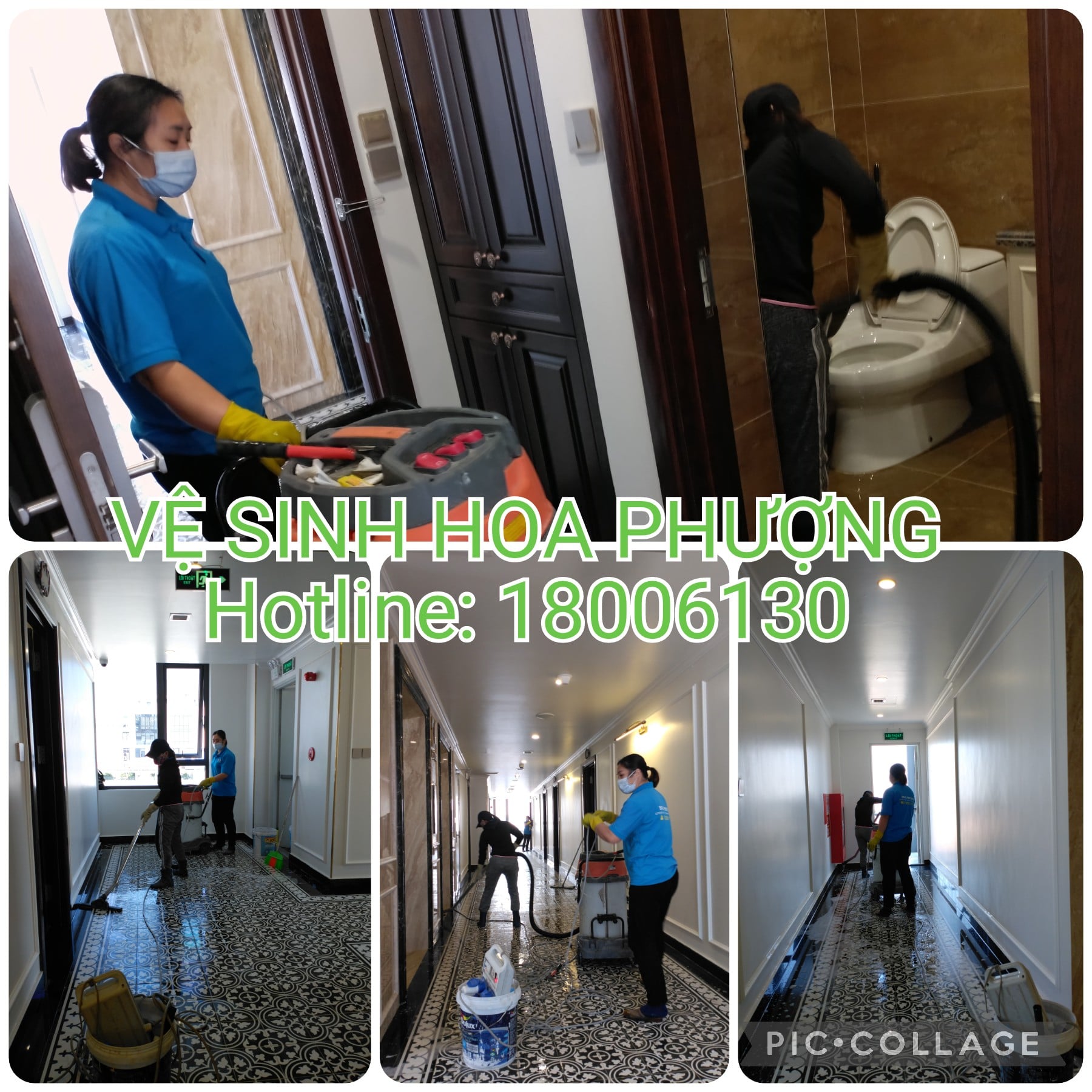 Vệ sinh công nghiệp Hoa Phượng ảnh 1