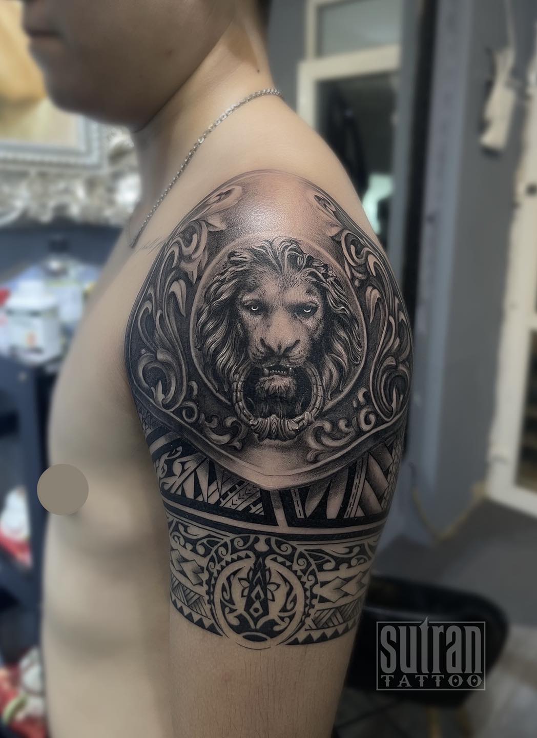 Hình xăm thiết kế theo ý tưởng của khách hàng thực hiện tại Su Trần Tattoo ảnh 1