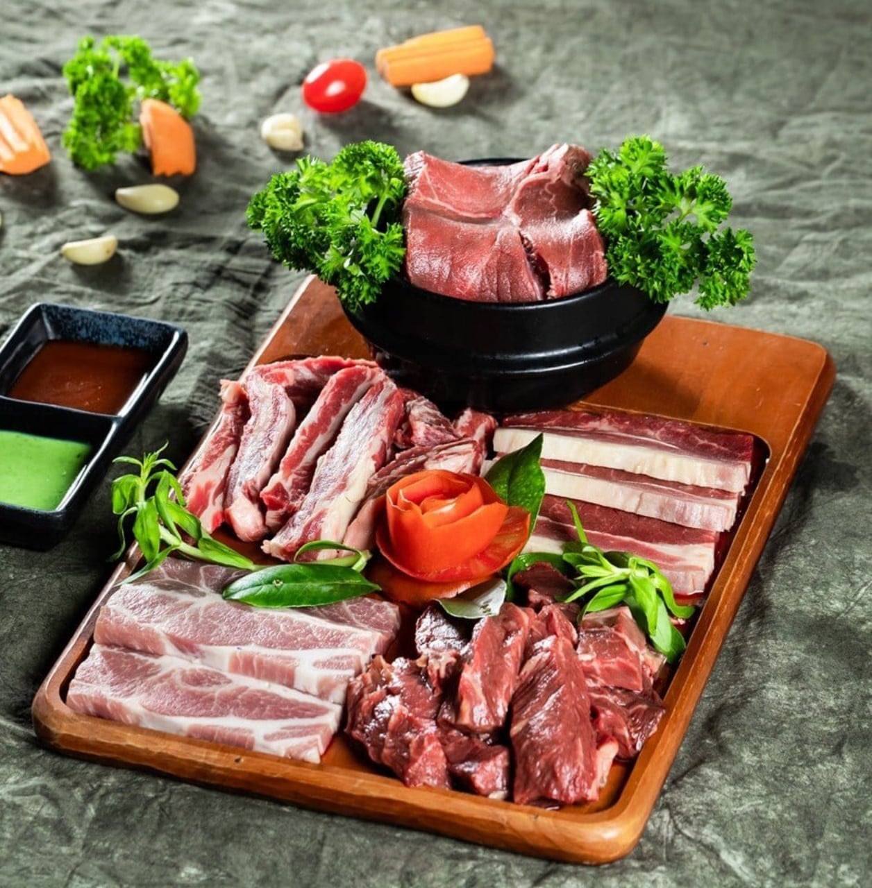 Buffet Nướng & Lẩu Hàn Quốc Deagun 83 Rùa Vàng Thái Nguyên ảnh 1