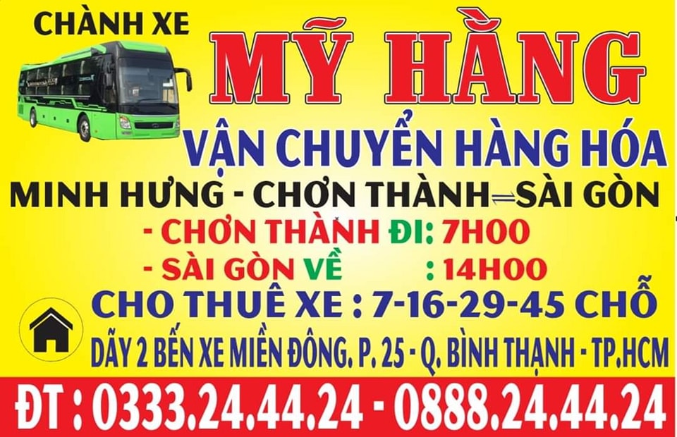 Xe Khách Mỹ Hằng ảnh 1