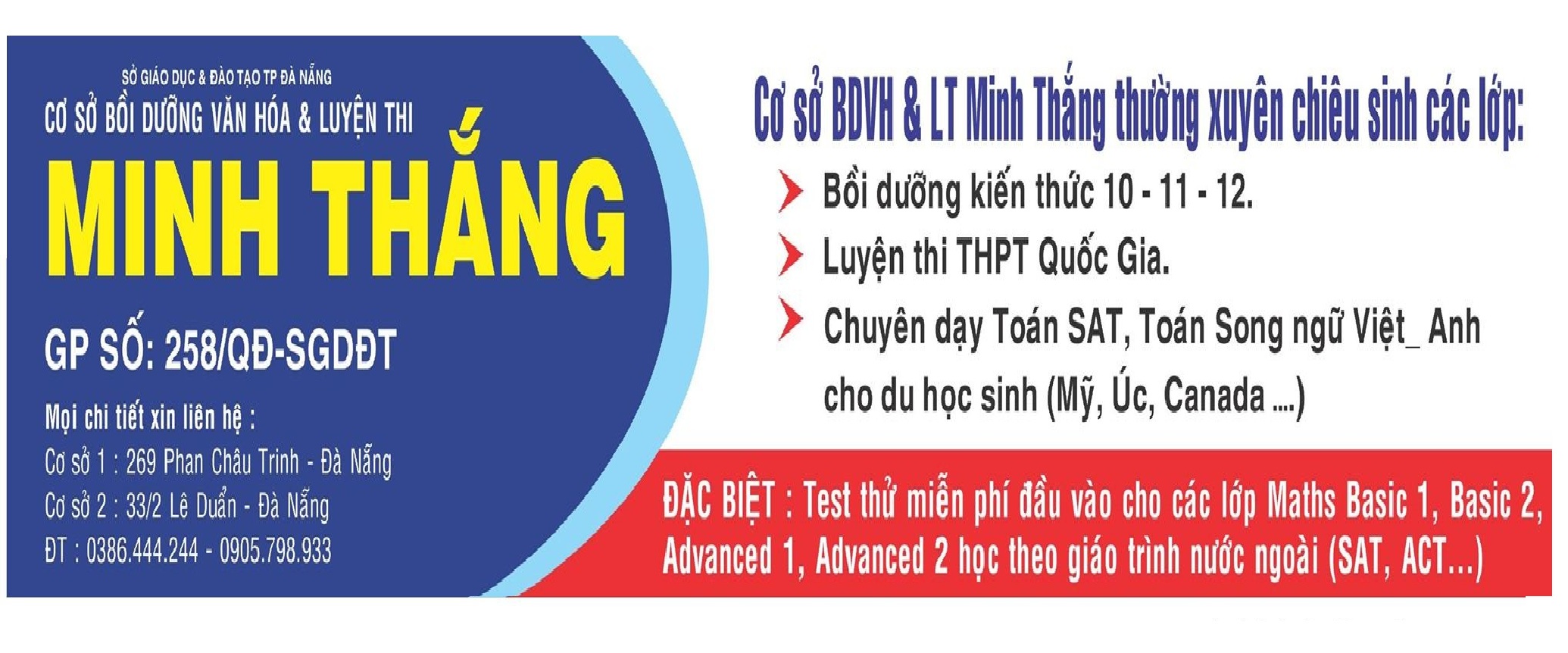 Trung Tâm Luyện Thi Minh Thắng ảnh 1