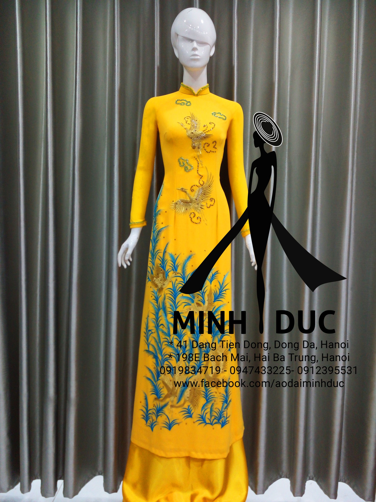 Áo dài Minh Đức - Vietnam Tradition Costume ảnh 1