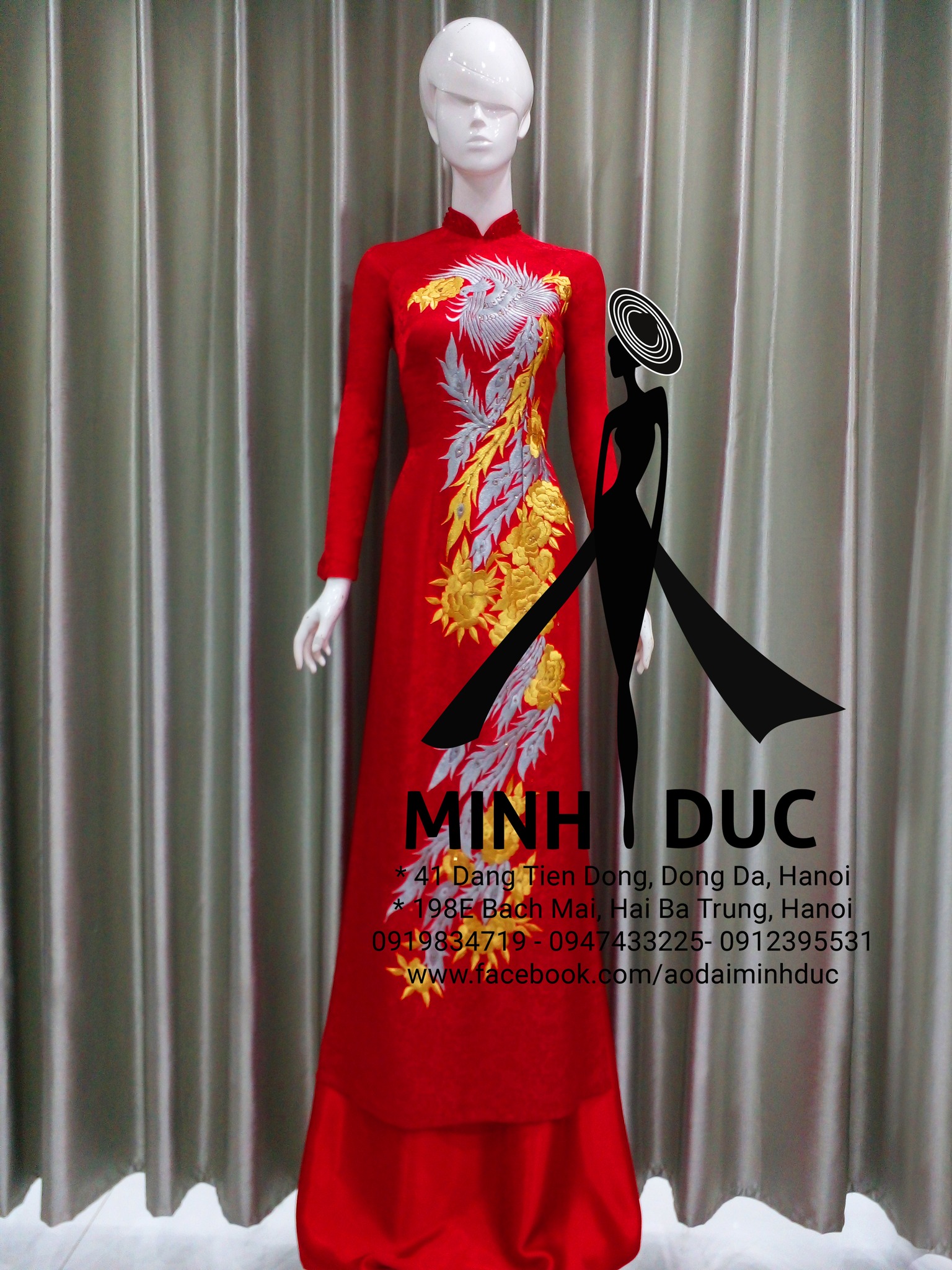 Áo dài Minh Đức - Vietnam Tradition Costume ảnh 2