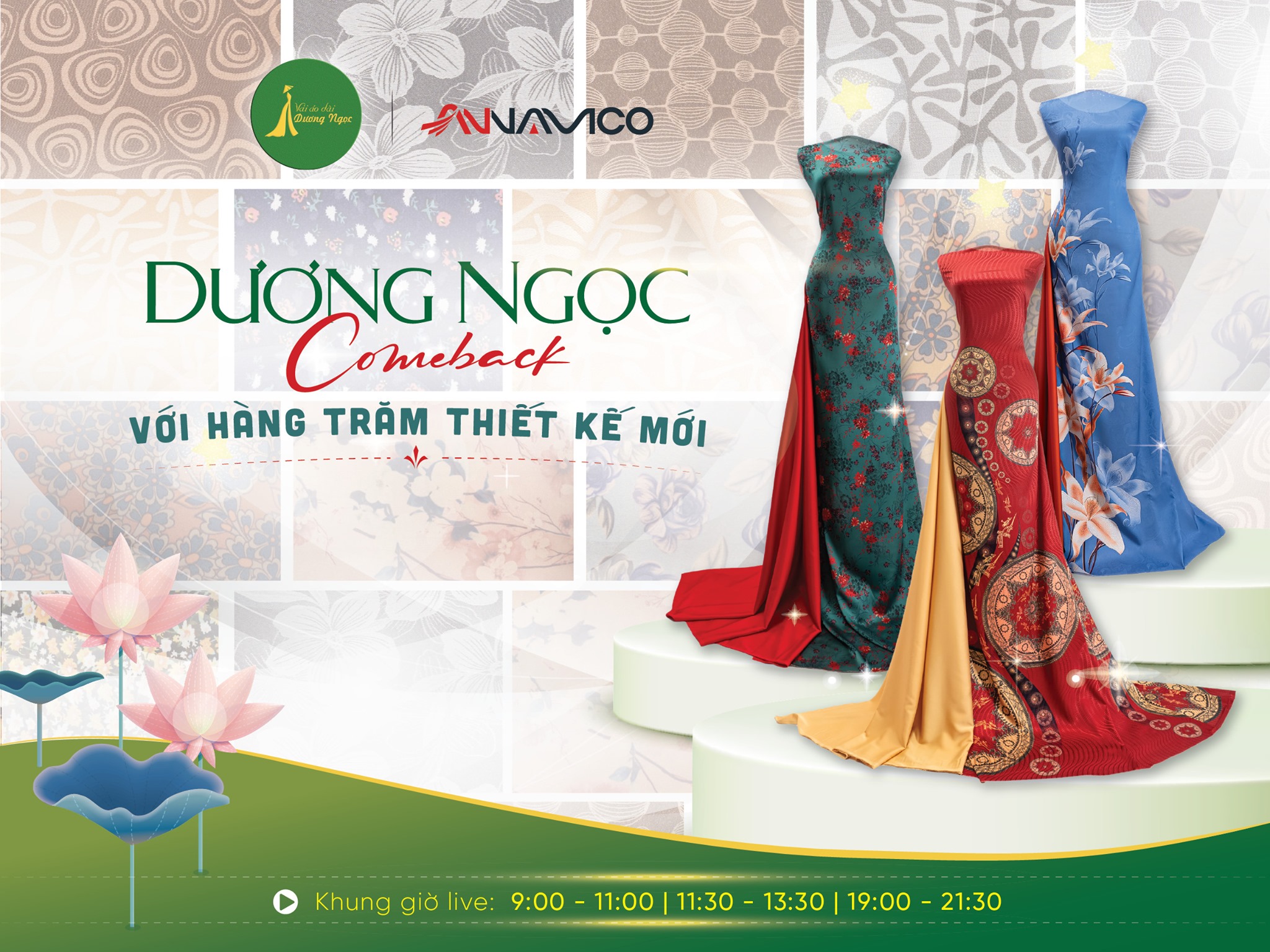 Vải Áo Dài Dương Ngọc ảnh 1