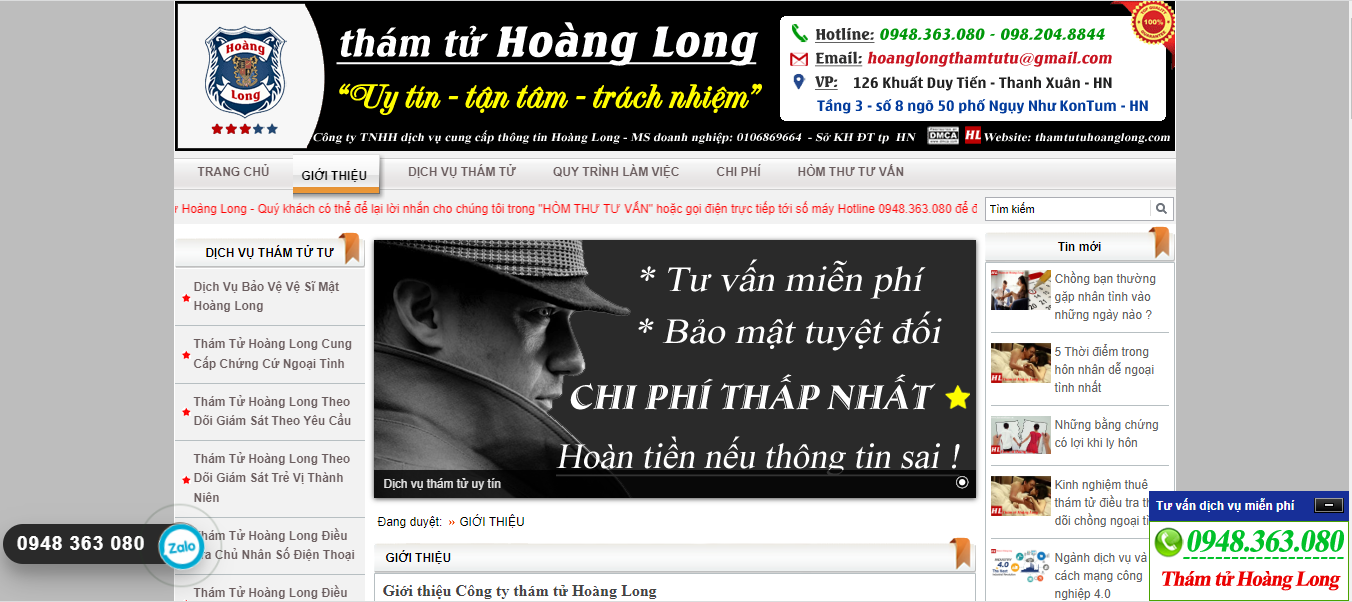 Dịch vụ Thám tử Hoàng Long ảnh 1