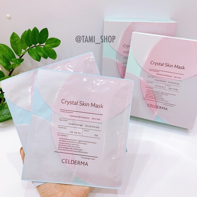 Mặt nạ Celderma Crystal Skin Mask ảnh 1