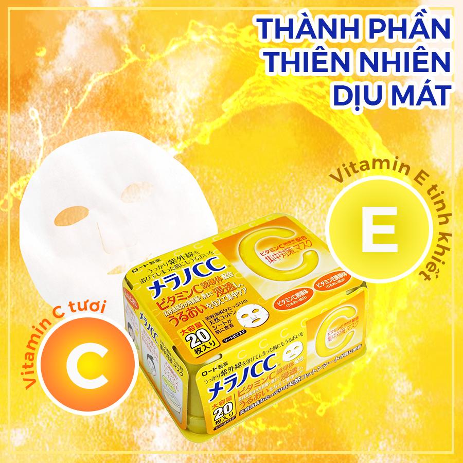 Mặt nạ Melano CC Whitening Mask ảnh 2