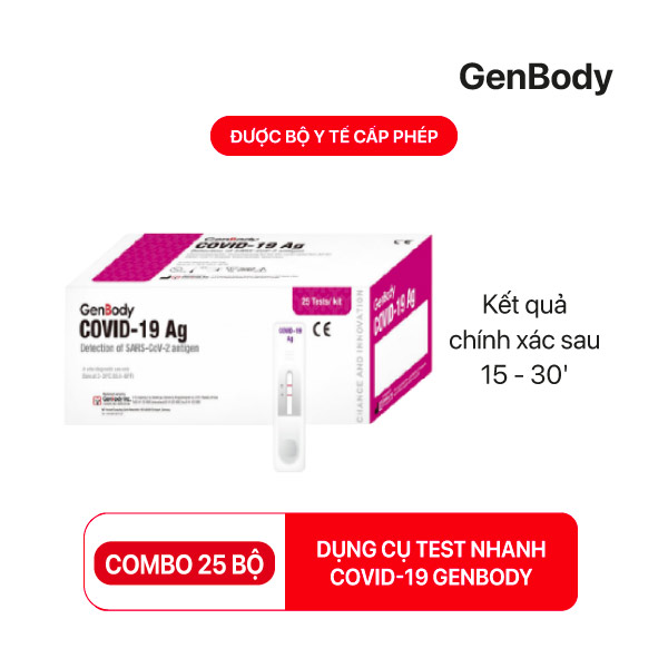 Bộ kit xét nghiệm nhanh GenBody COVID-19 Ag được bán tại Nhà thuốc Jio ảnh 2
