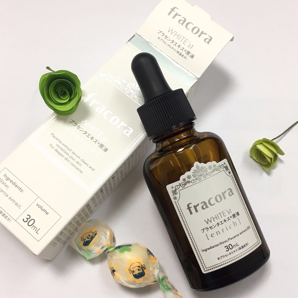 Serum Fracora White’st Placenta Extract Enrich ảnh 2