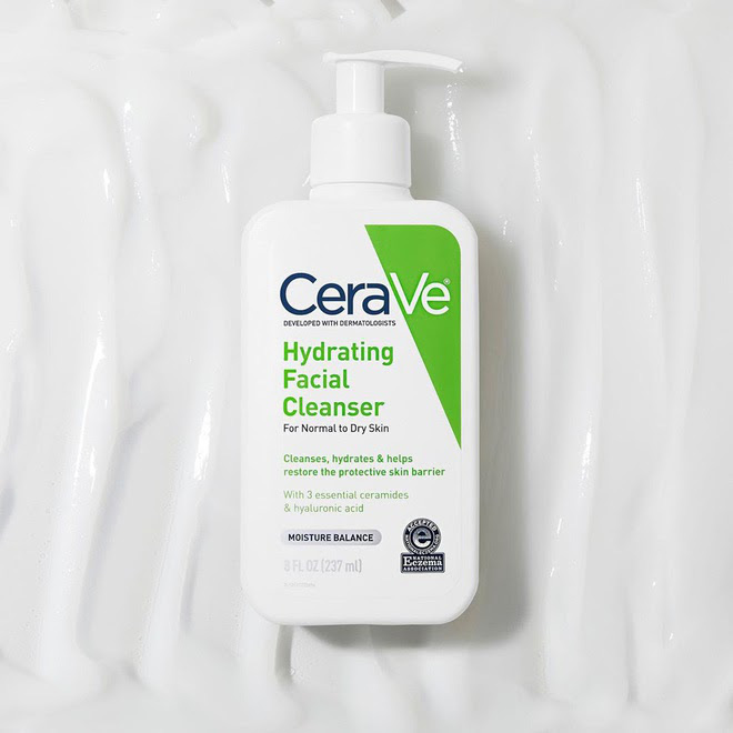 Sữa rửa mặt Cerave Hydrating Facial Cleanser ảnh 2