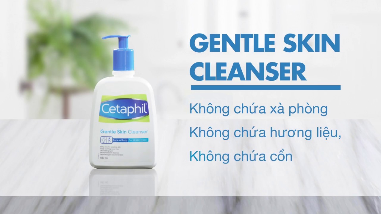 Sữa rửa mặt Cetaphil Gentle Skin Cleanser ảnh 1