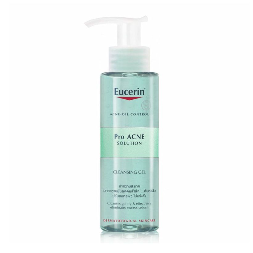 Sữa rửa mặt Eucerin Pro Acne Cleansing Gel ảnh 2