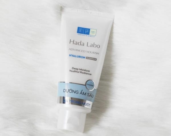 Sữa rửa mặt Hada Labo Advanced Nourish Hyaluron Cleanser ảnh 2