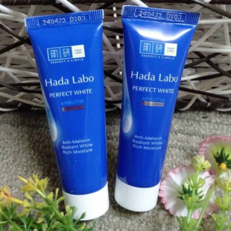 Sữa rửa mặt Hada Labo Perfect White Arbutin Cleanser ảnh 2