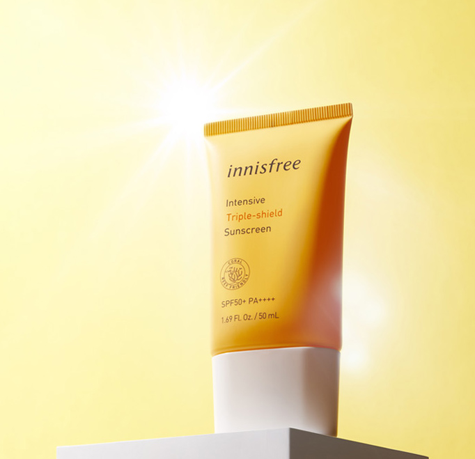 Kem chống nắng Innisfree Triple-care SPF 50+ ảnh 1