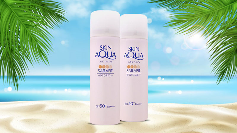 Kem chống nắng Sunplay Skin Aqua Sara-Fit UV Spray Fragrance Free SPF50+ PA++++ ảnh 2
