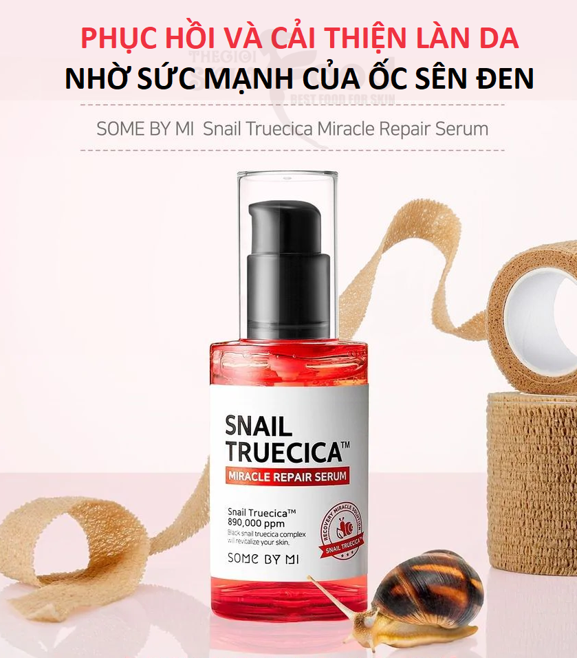 Serum trị sẹo rỗ Some By Mi Snail Truecica ảnh 1