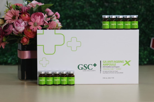 Serum trị sẹo rỗ, sẹo lõm GSC Hàn Quốc sử dụng công nghệ tế bào gốc thực vật giúp điều trị sẹo ảnh 2