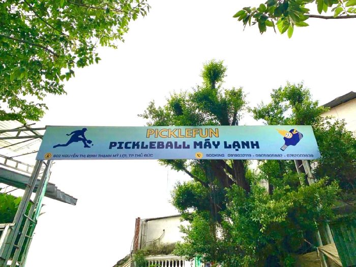 Khám phá sân Pickleball Picklefun đạt chuẩn tại TP. Thủ Đức, TP. HCM