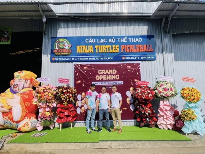 Khám phá sân Pickleball Ninja Turtles đạt chuẩn tại TP. Thủ Đức, TP. HCM