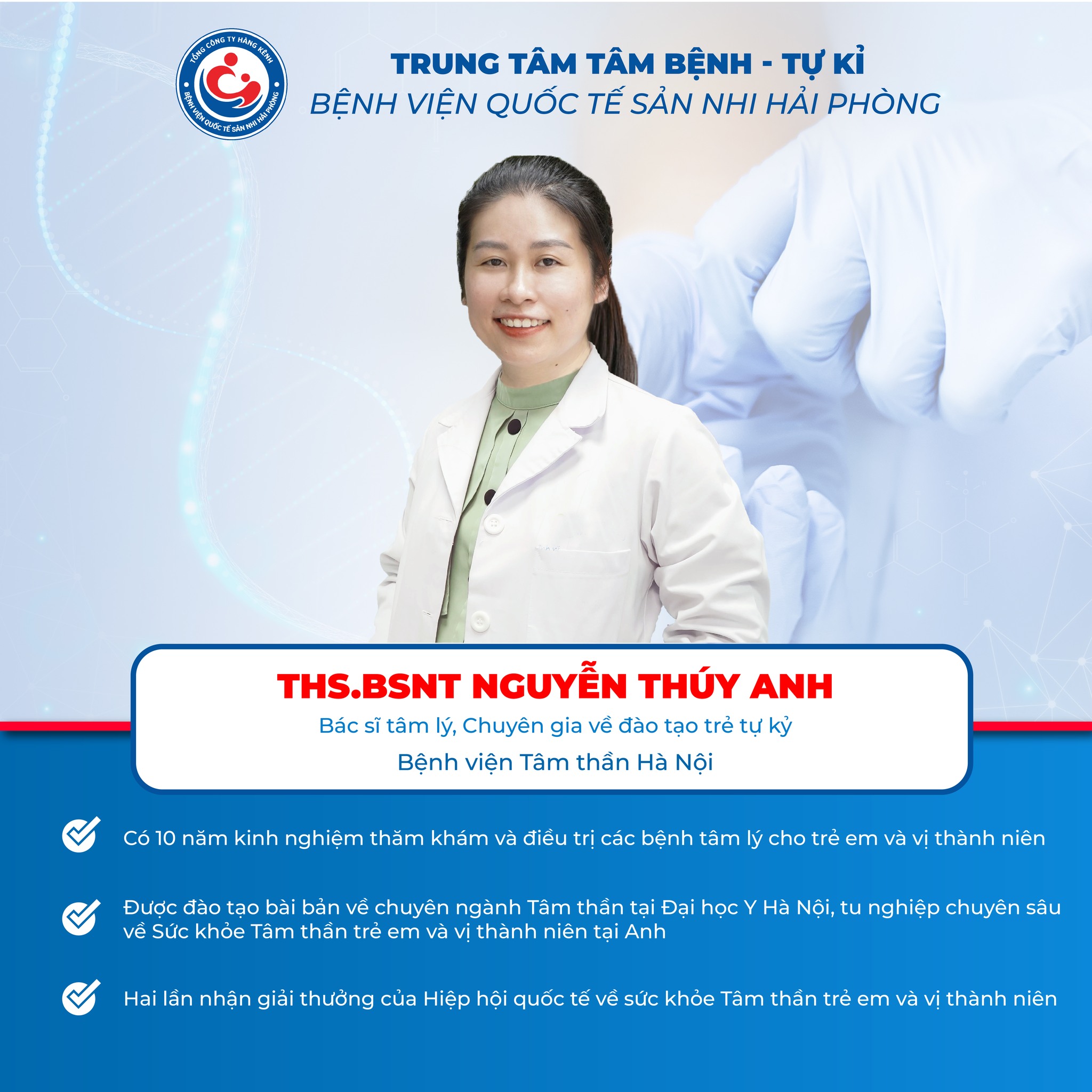 Bác sĩ Nguyễn Thúy Anh – Bệnh viện Tâm Thần Hà Nội ảnh 1
