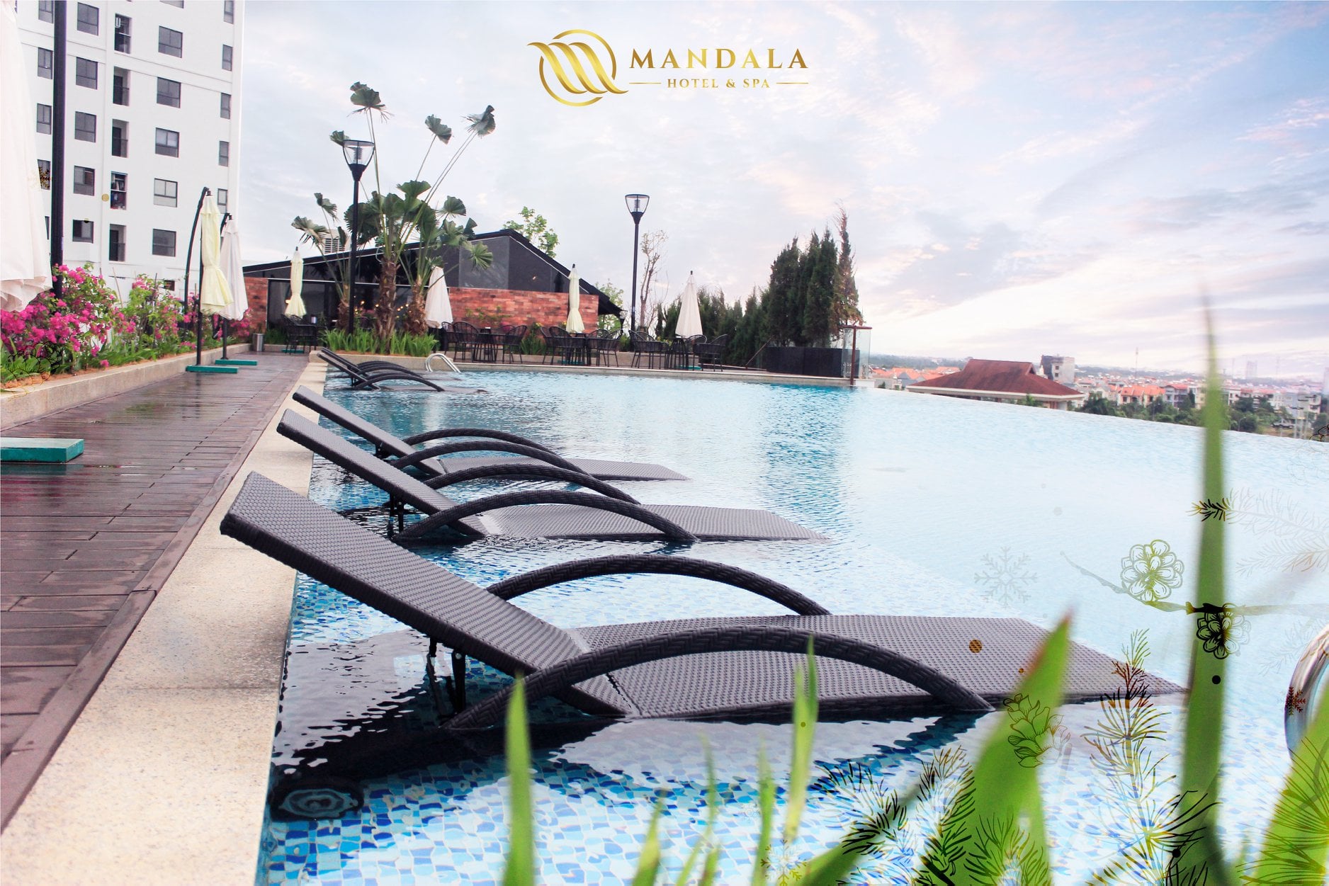 Bể bơi vô cực Mandala Hotel & Spa Bắc Ninh ảnh 1