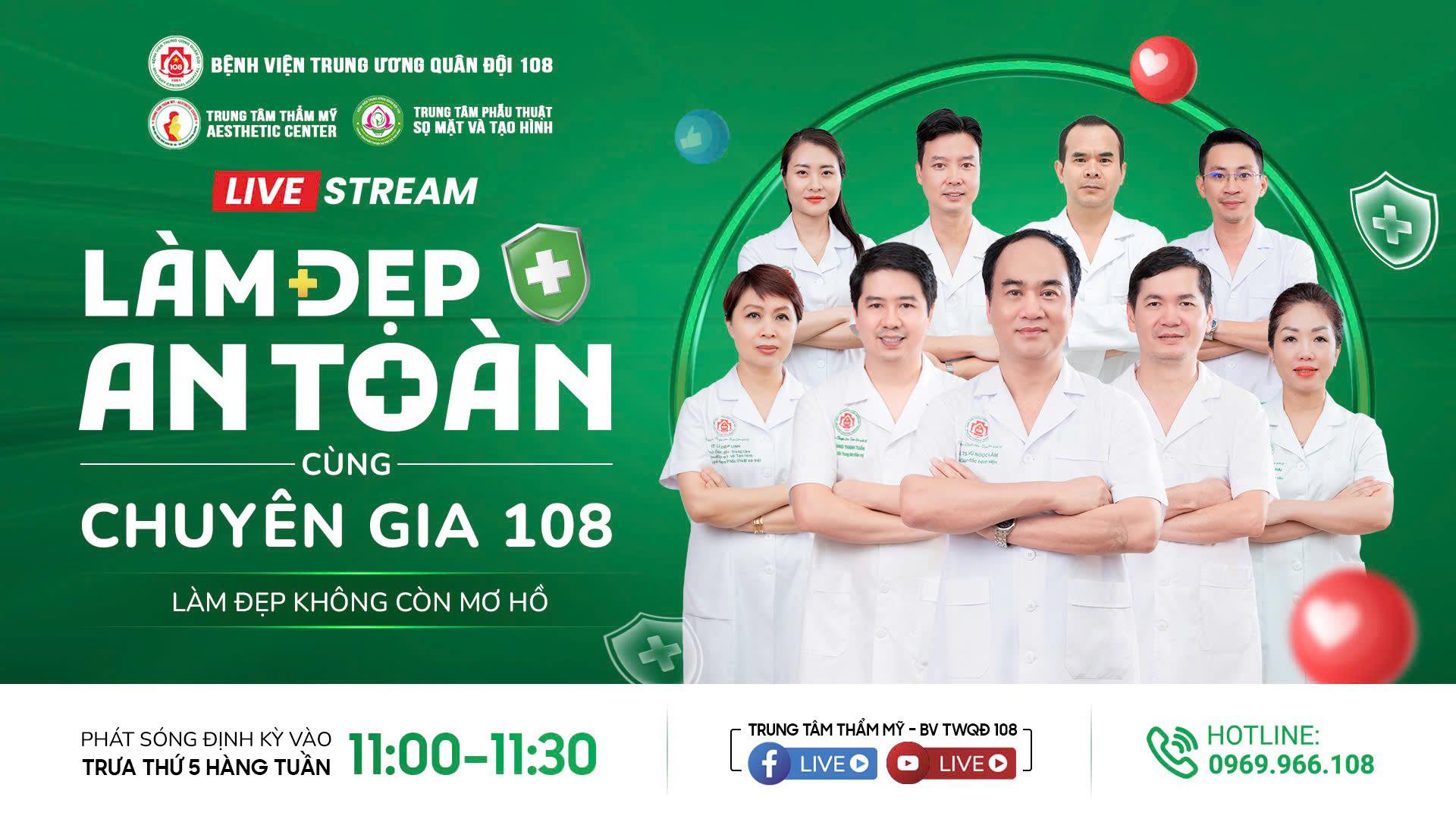 Trung tâm Thẩm mỹ - Bệnh viện TWQĐ 108 ảnh 1