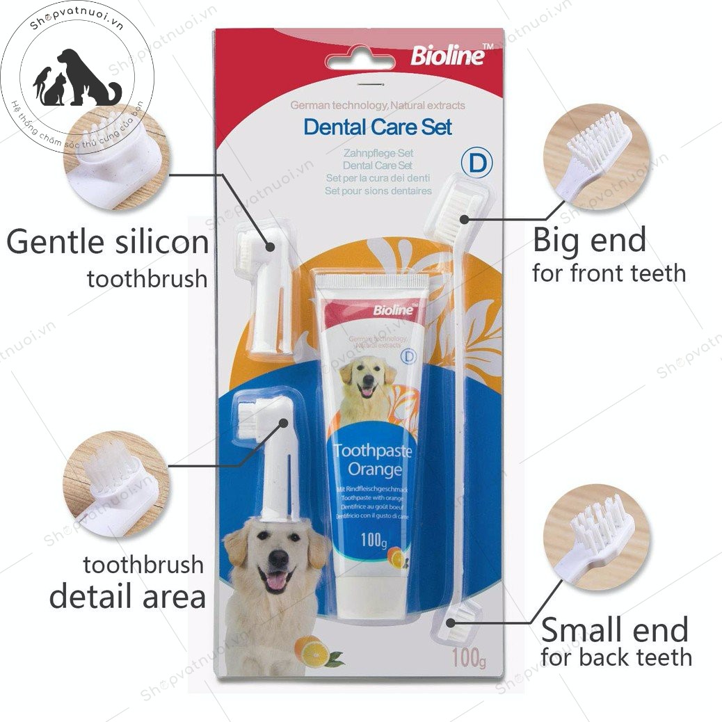 Bộ kem đánh răng Dental Care Set Bioline ảnh 1