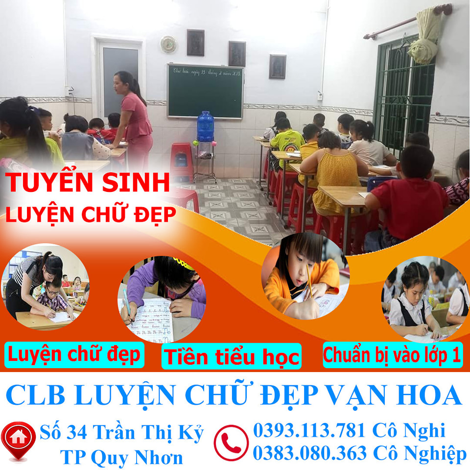 CLB Luyện Chữ Đẹp Vạn Hoa ảnh 1