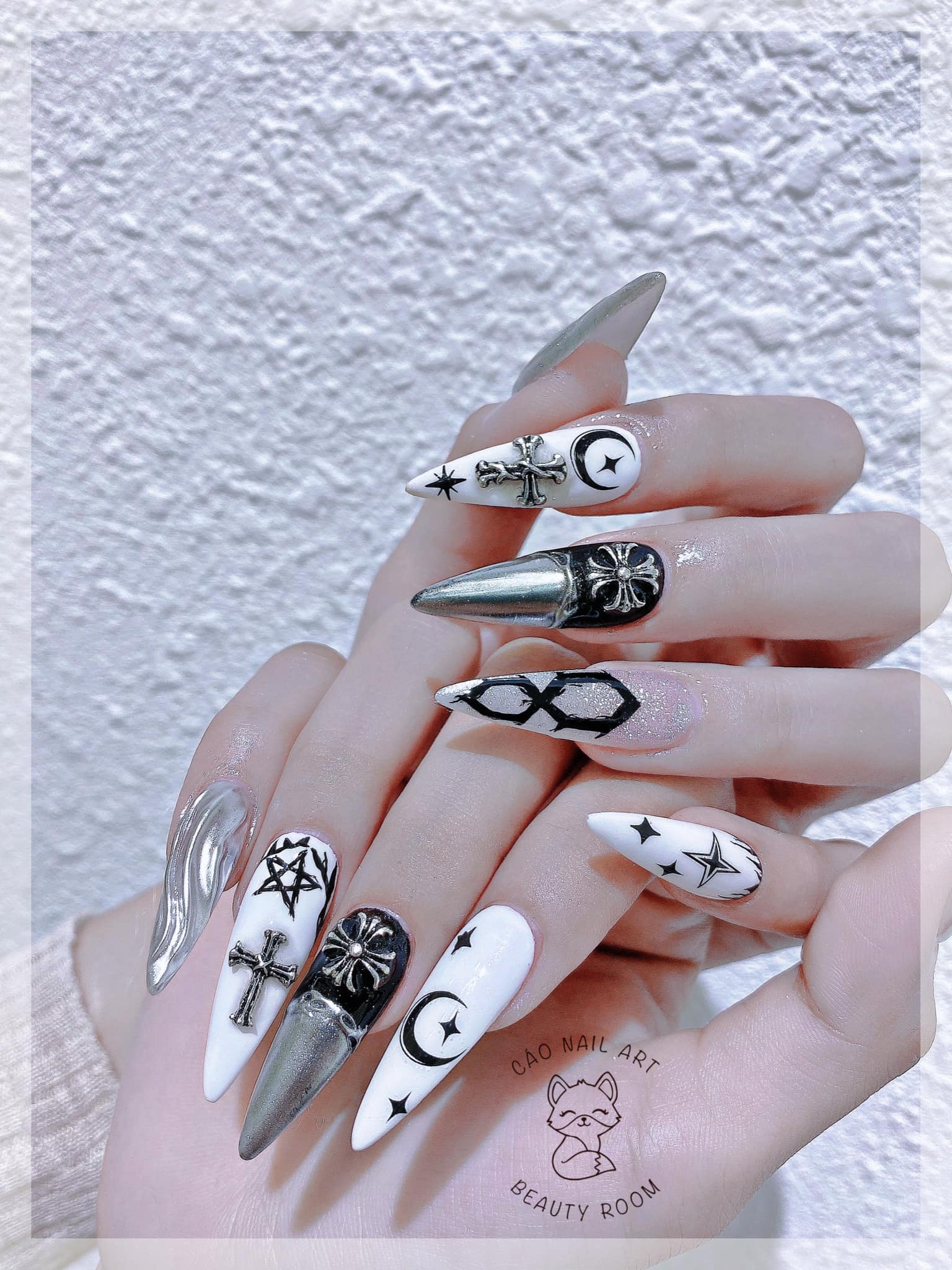 Cáo Nail Art ảnh 1