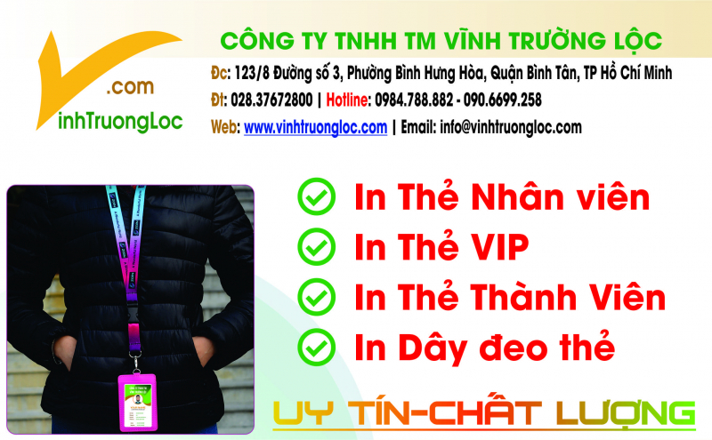 Công ty sản xuất dây đeo thẻ giá rẻ và uy tín nhất tại TP HCM