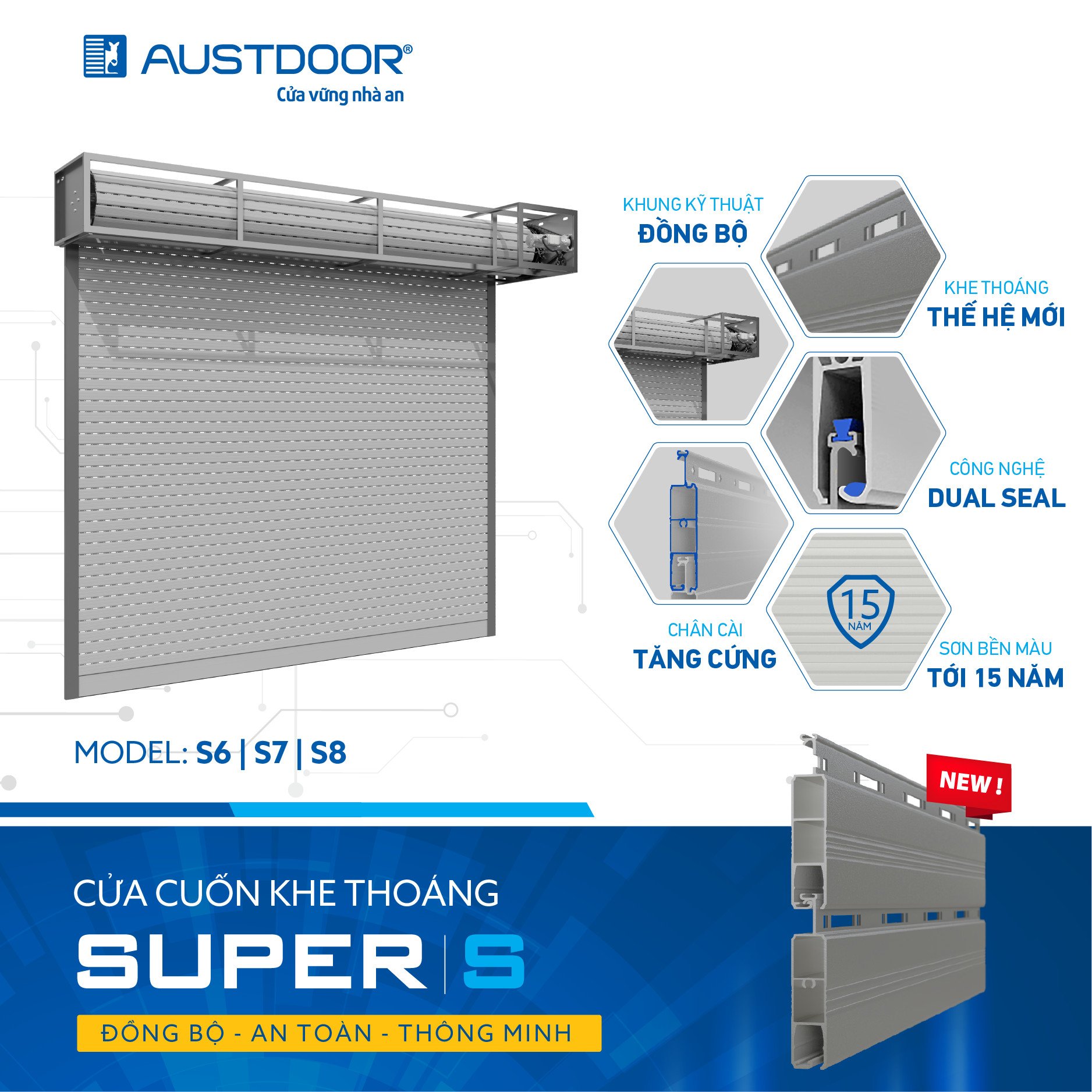 Cửa cuốn Austdoor ảnh 2