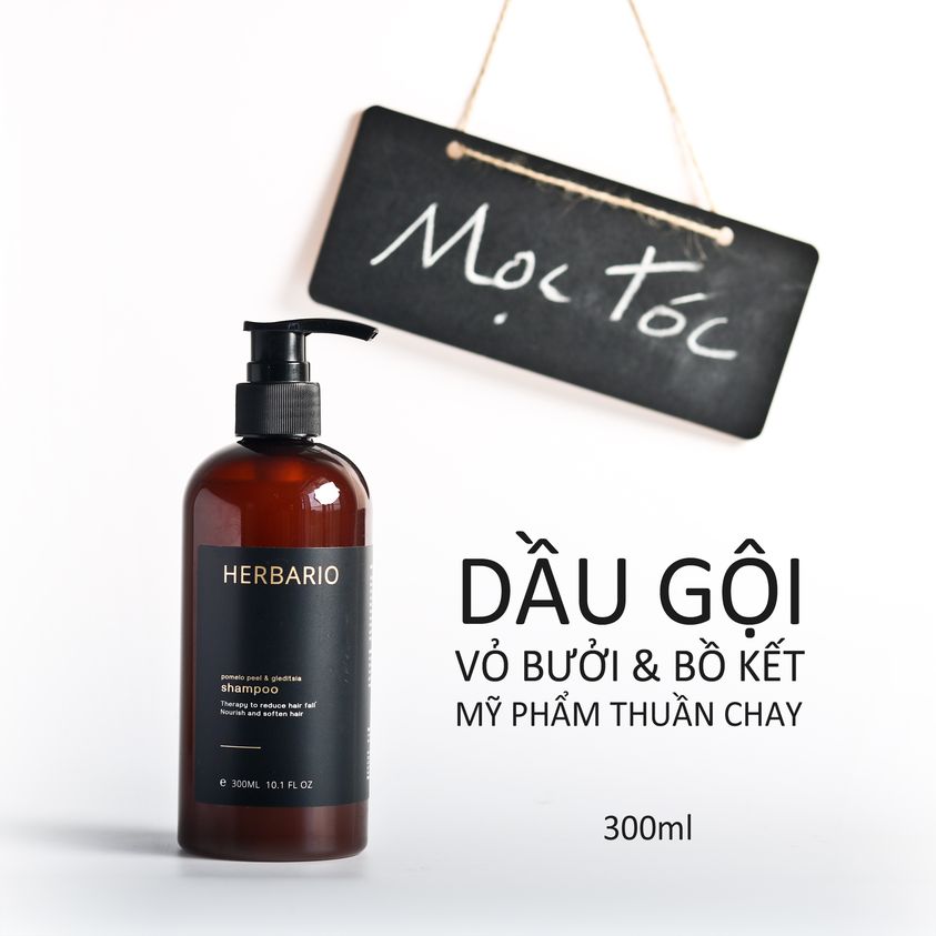 Dầu gội Vỏ bưởi & Bồ kết Herbario ảnh 1