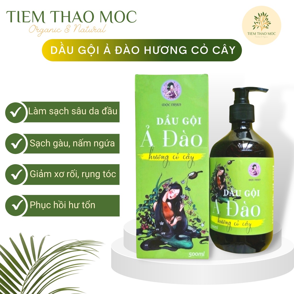 Dầu gội thảo dược Ả Đào ảnh 1