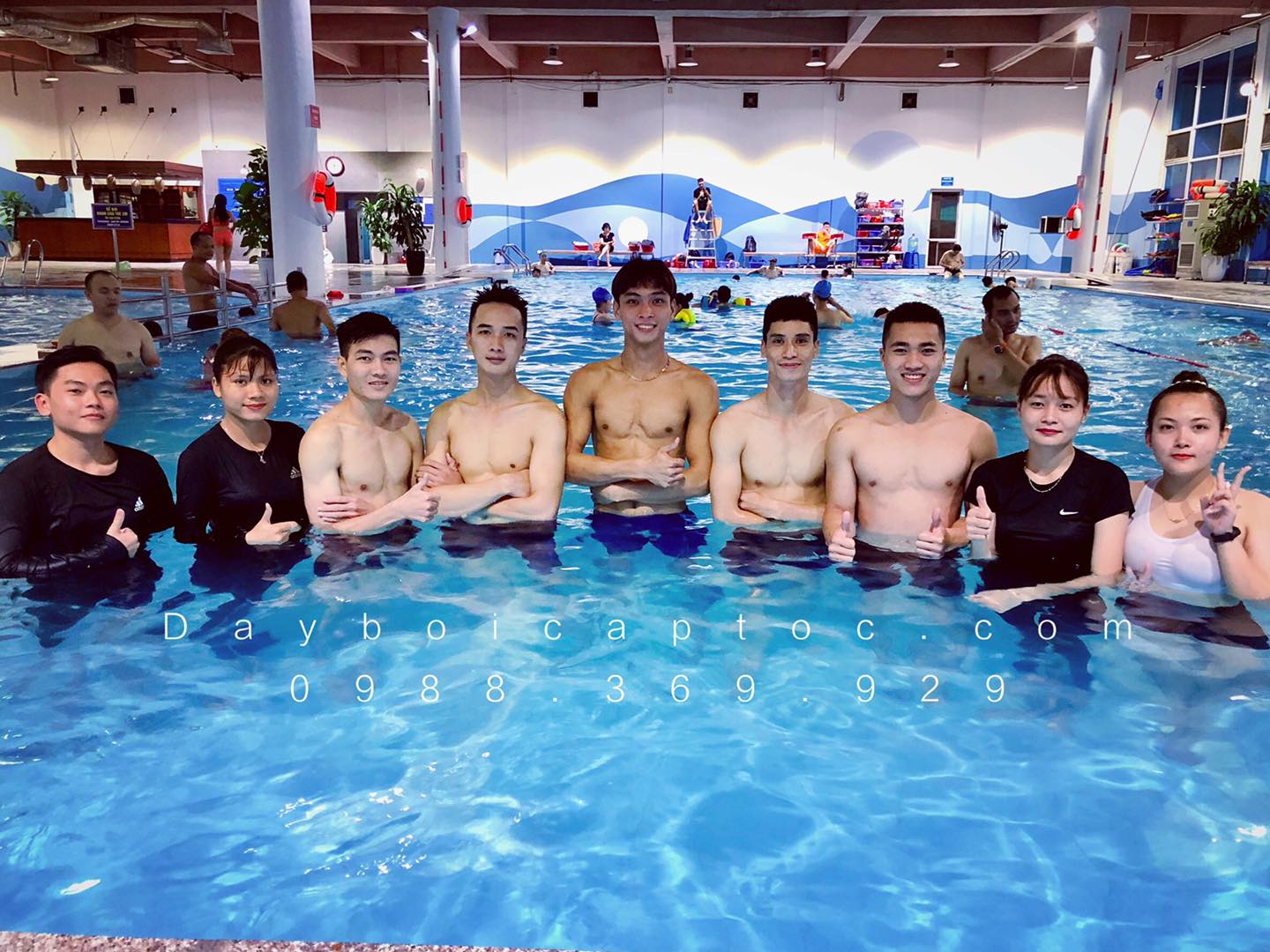 Dạy bơi cấp tốc Hà Nội - Thầy Quang Anh ảnh 1