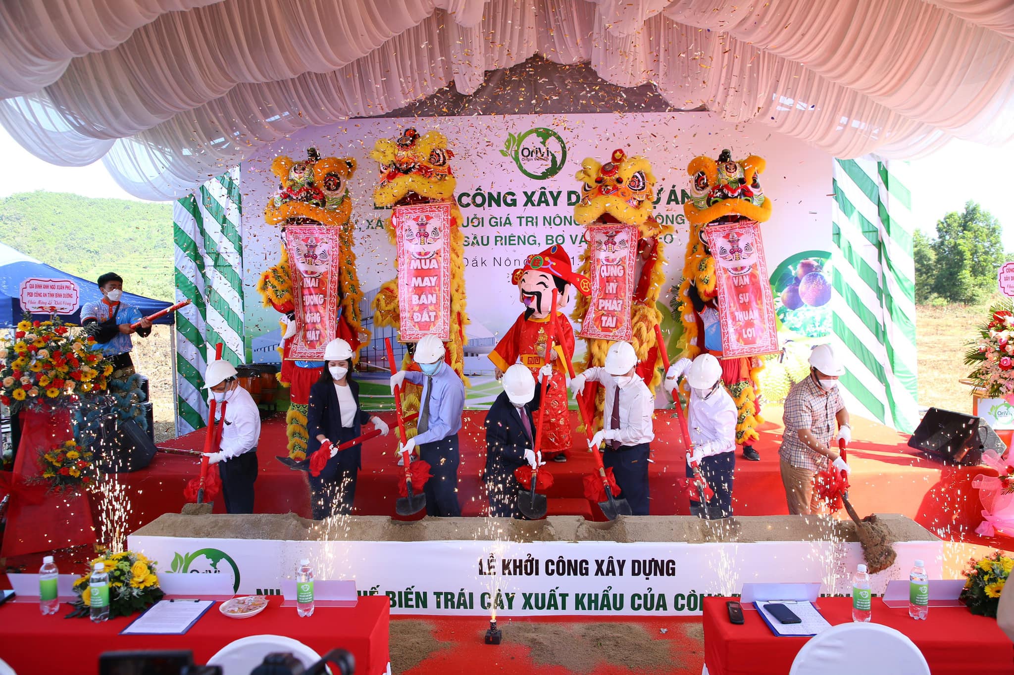 Đoàn Lân Sư Rồng Nón Lá Lion Dance ảnh 1