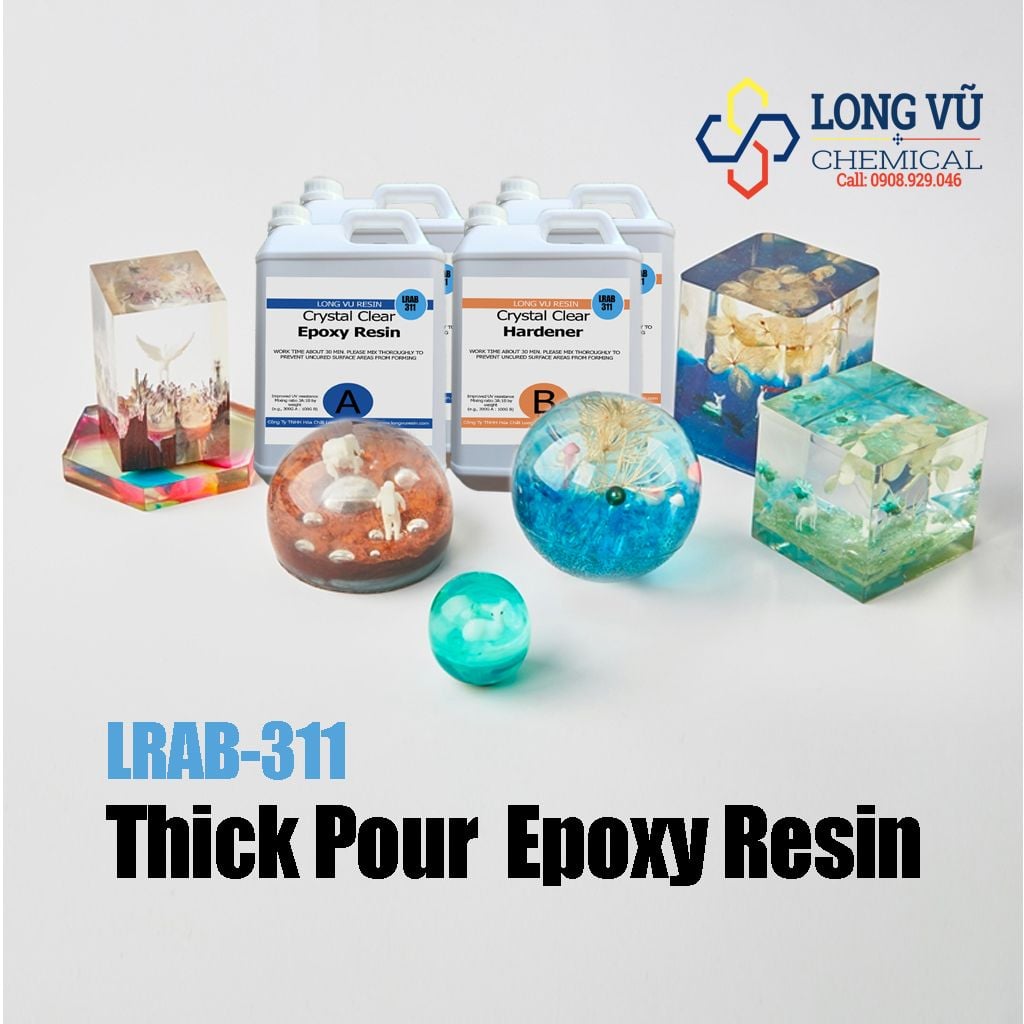 Keo Resin Epoxy Đổ Khối Lớn ảnh 2