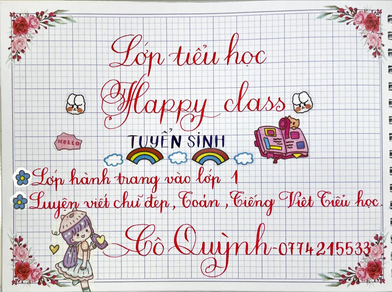 Lớp Tiền Tiểu Học Happy Class ảnh 1