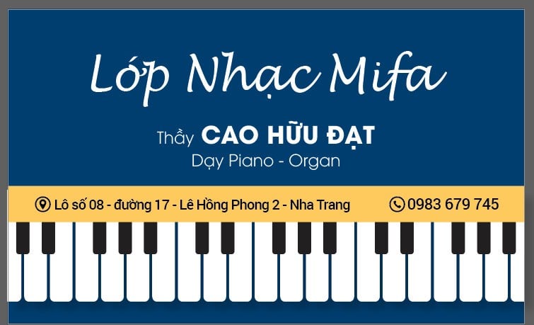 Lớp nhạc Mifa ảnh 1